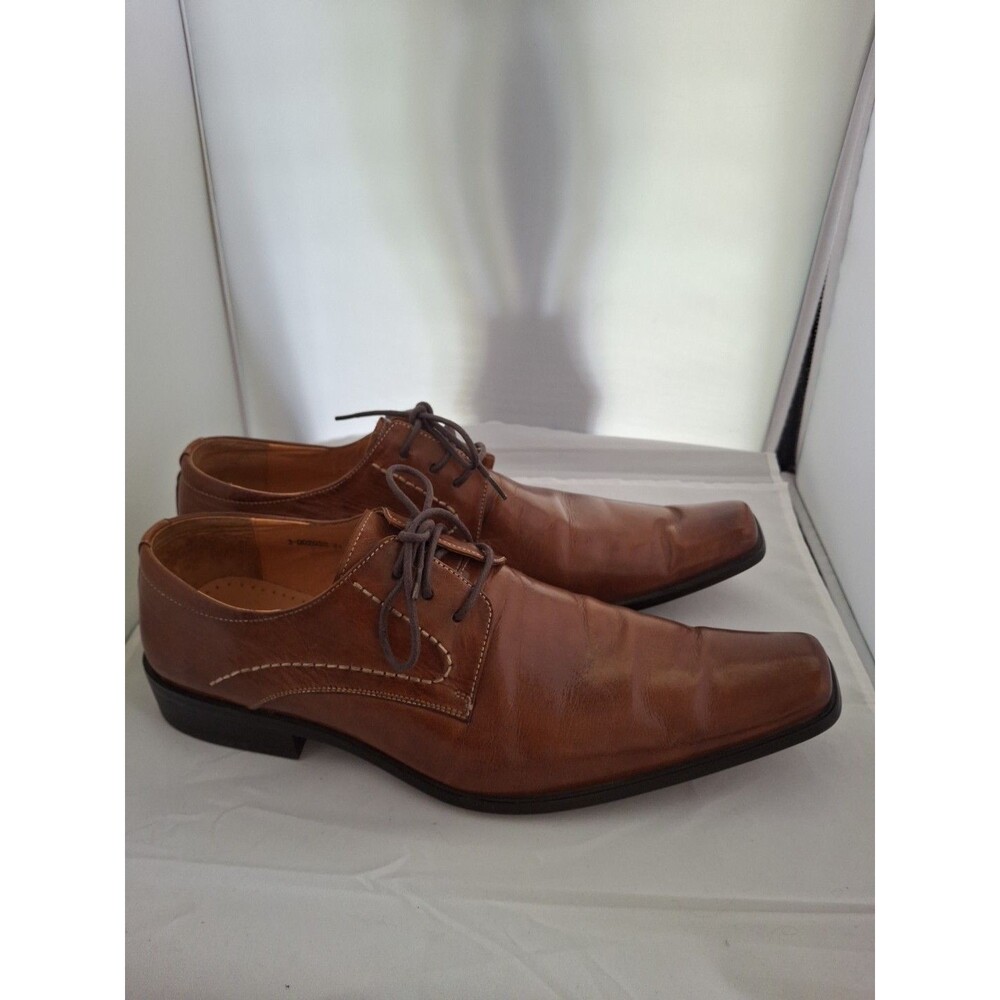 IL PASSO Men's Loafers Brown Dress Shoes Size 44 (11)